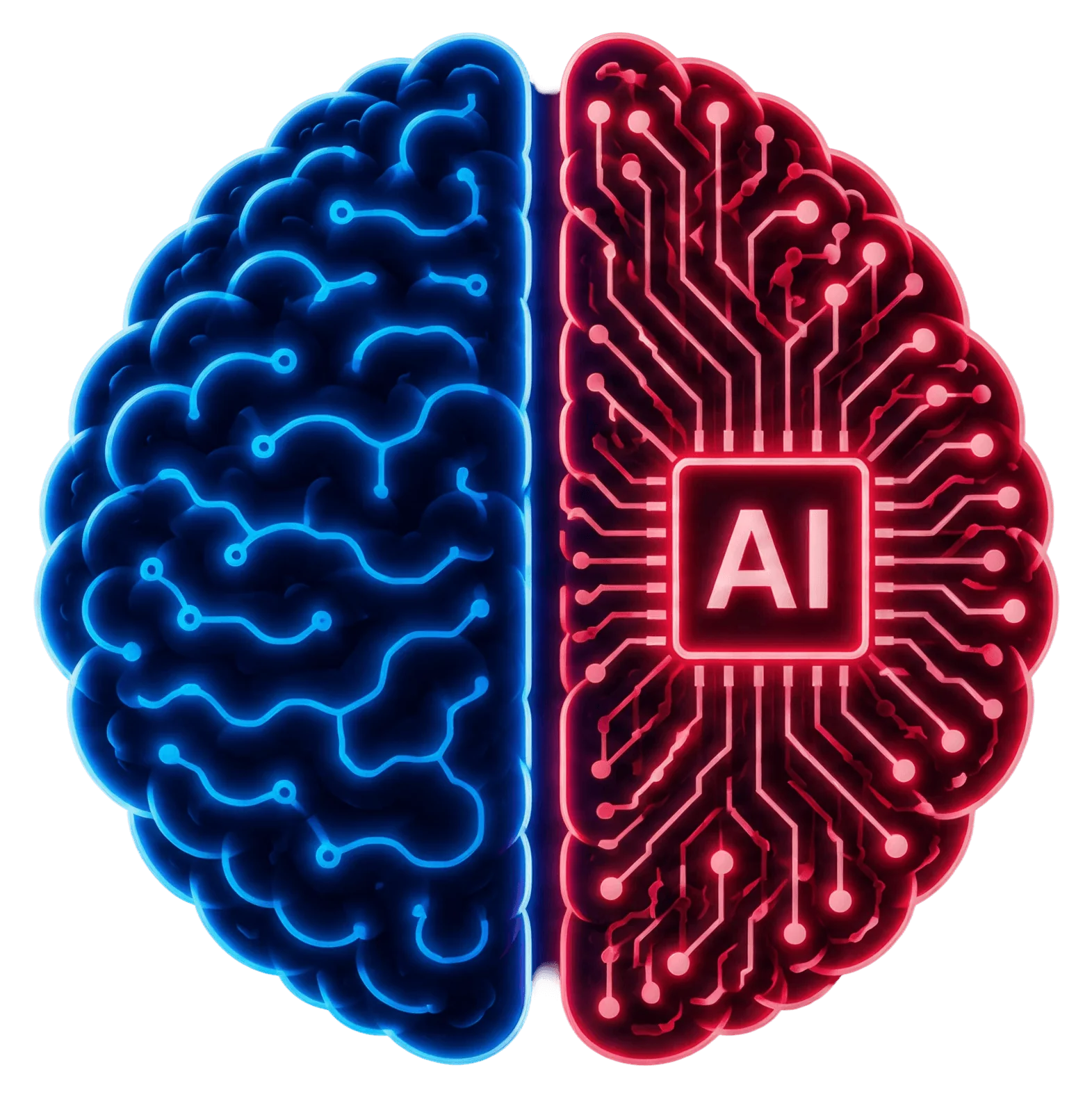 AI brain graphic