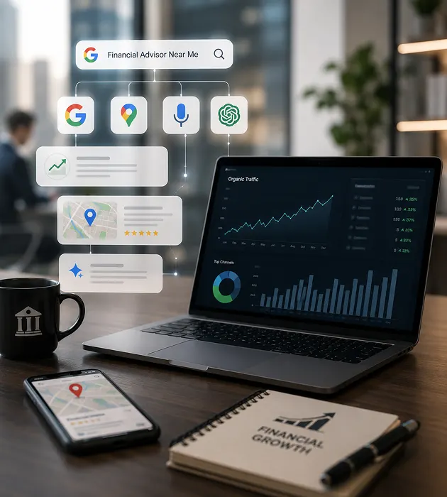 SEO Services for each core accounting service line