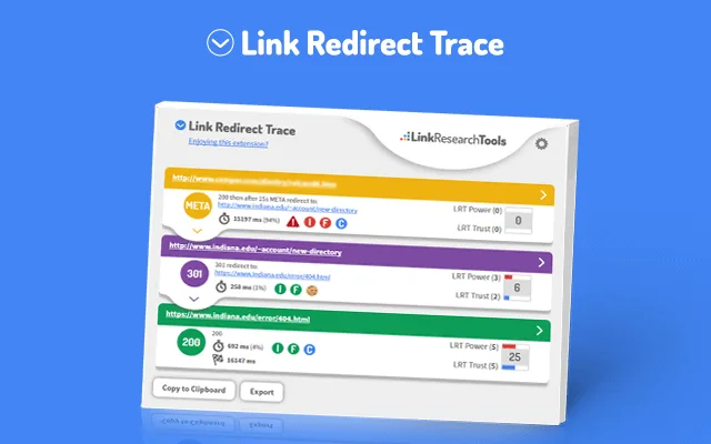 Link Redirect Trace Link Redirect Trace