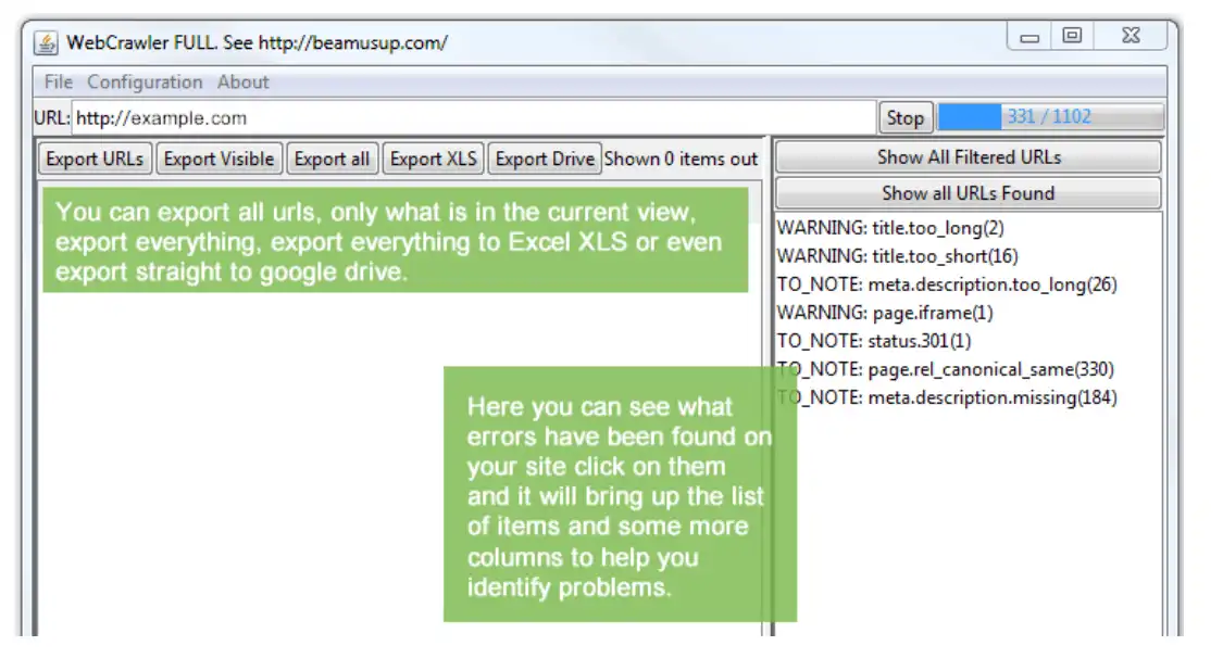 Beams Us Up software Beams Us Up is a software