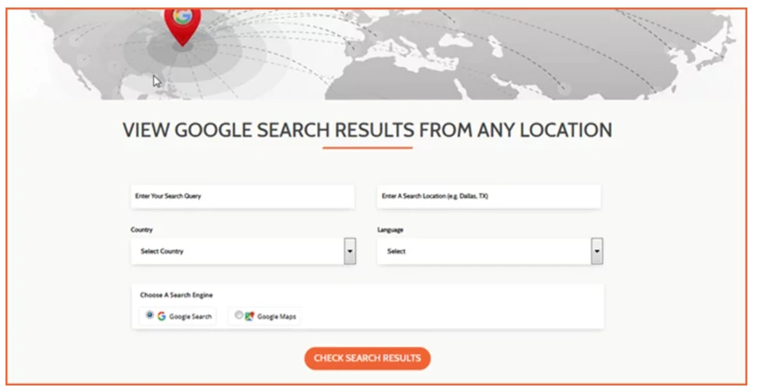Local Search Results Checker Local Search Results Checker