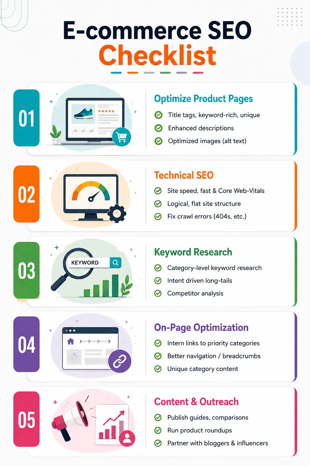 E-commerce SEO checklist