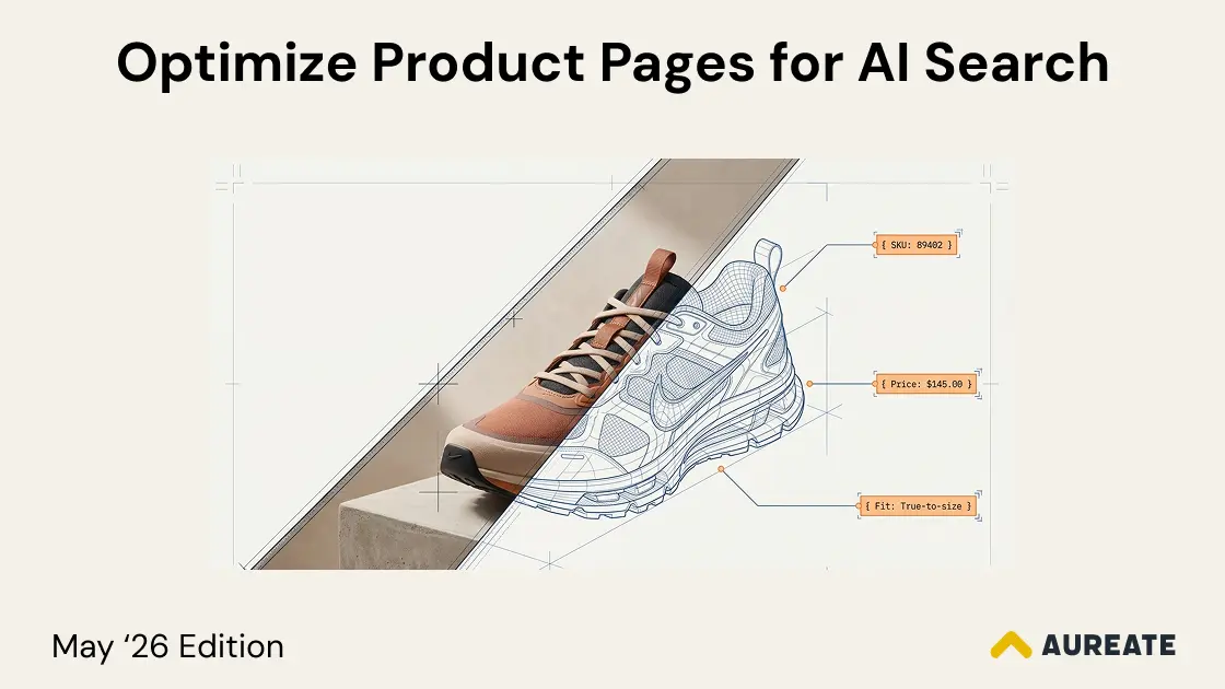 Product pages optimized for AI search