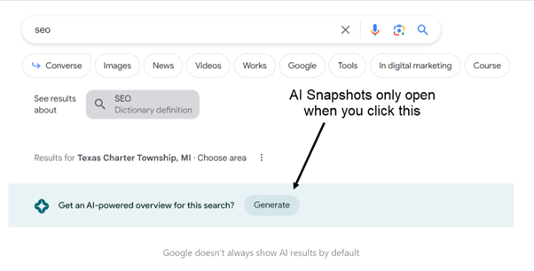 Search Generative Experience