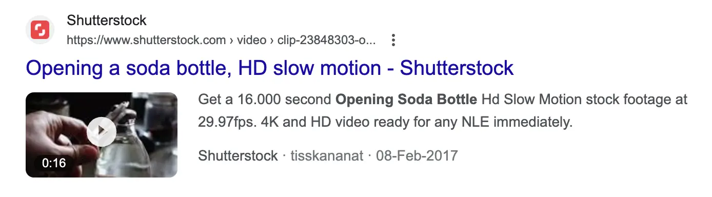 VideoObject Schema
