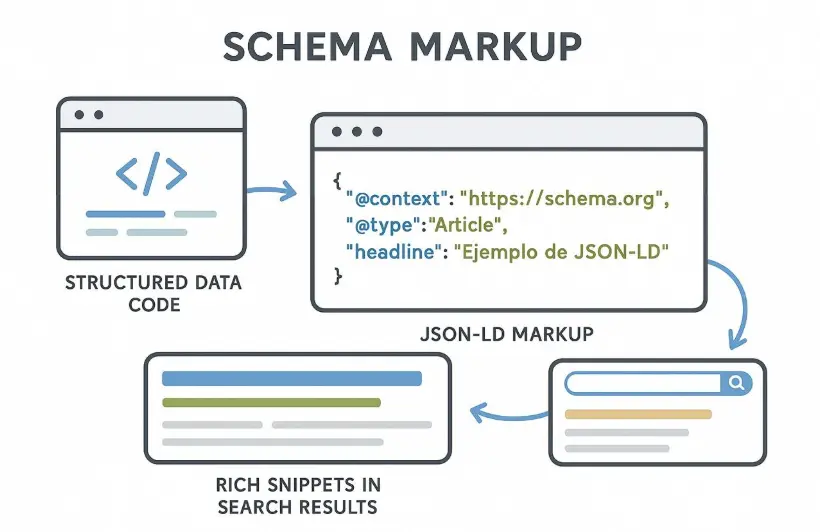 Schema markup JSON-LD example