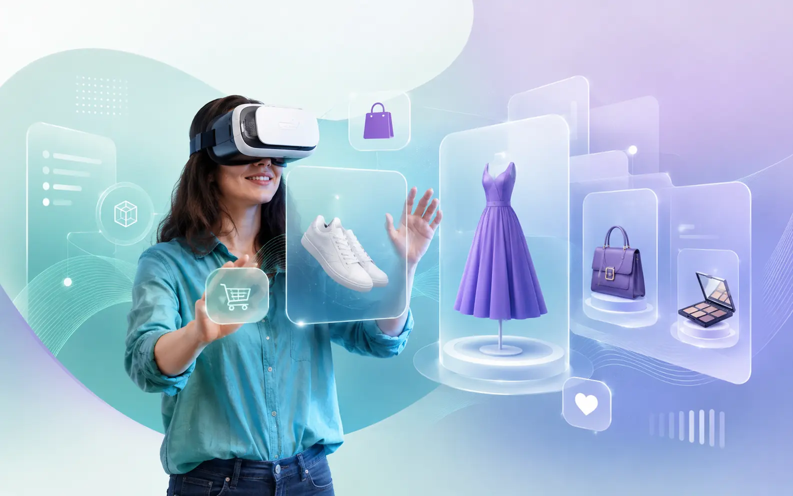 Virtual reality shopping experience