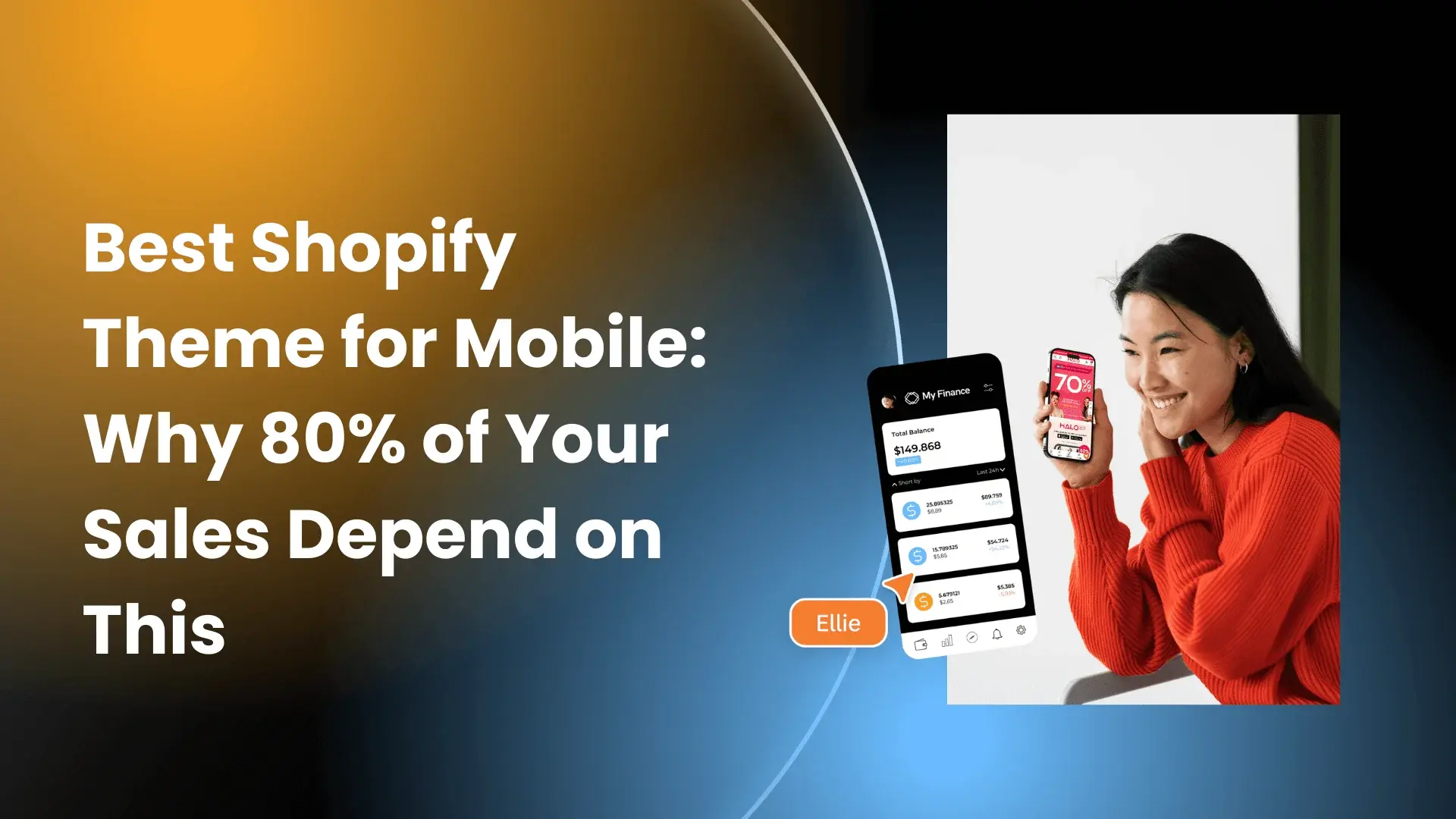 Shopify mobile theme for ecommerce