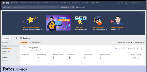 Ahrefs tools