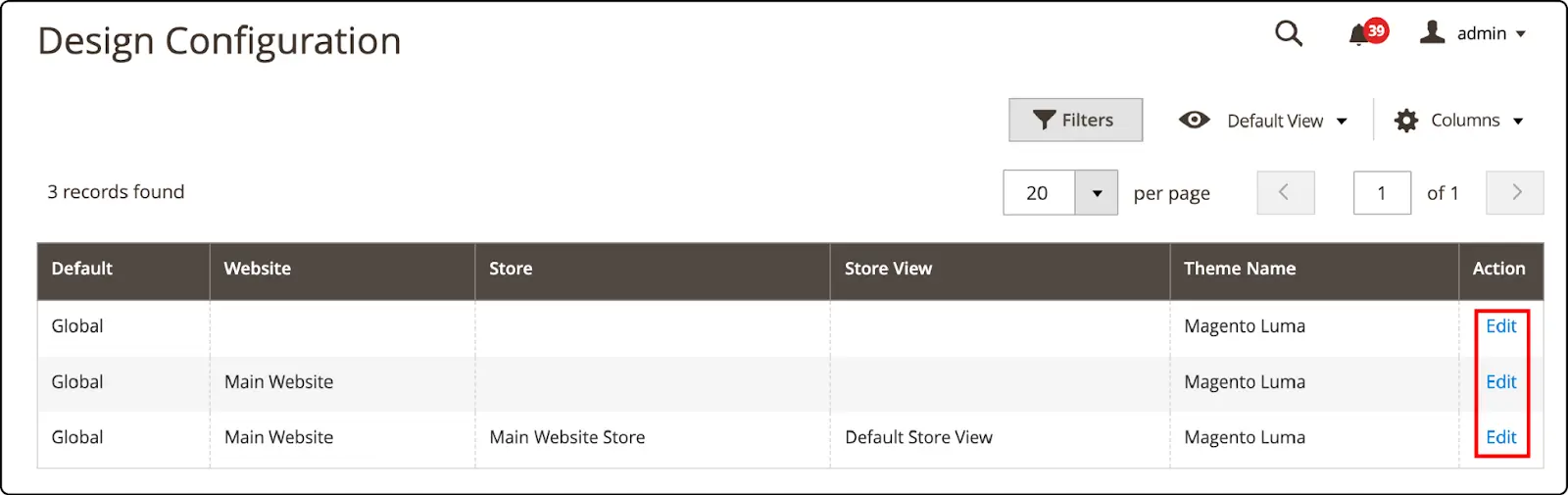 Magento pagination configuration