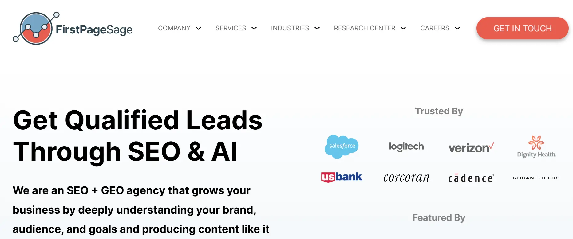 First Page Sage: Ecommerce SEO Company