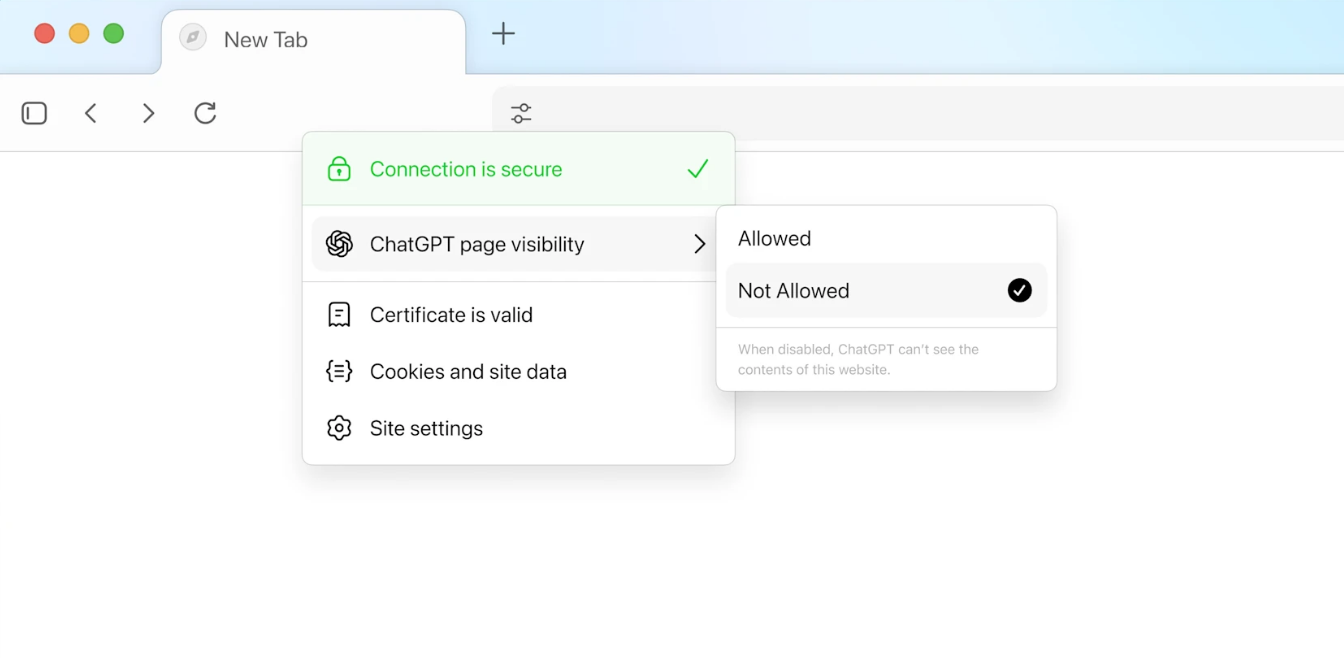Customize Your Privacy and Experience in ChatGPT Atlas
