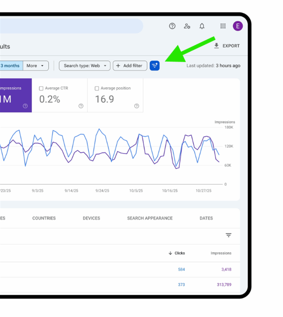 AI-powered configuration in Google Search Conslole