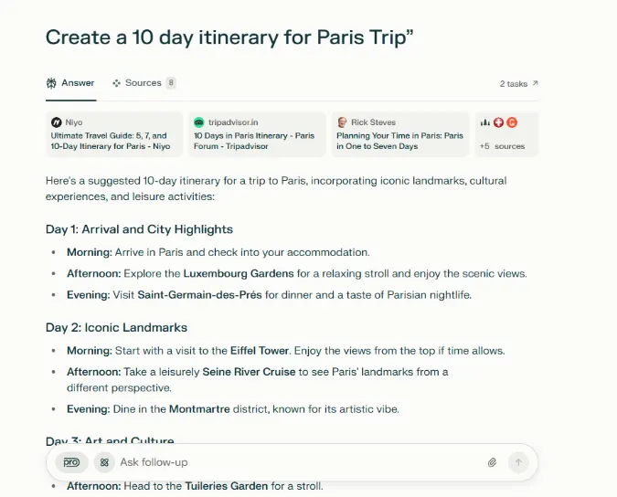 Perplexity AI Responded