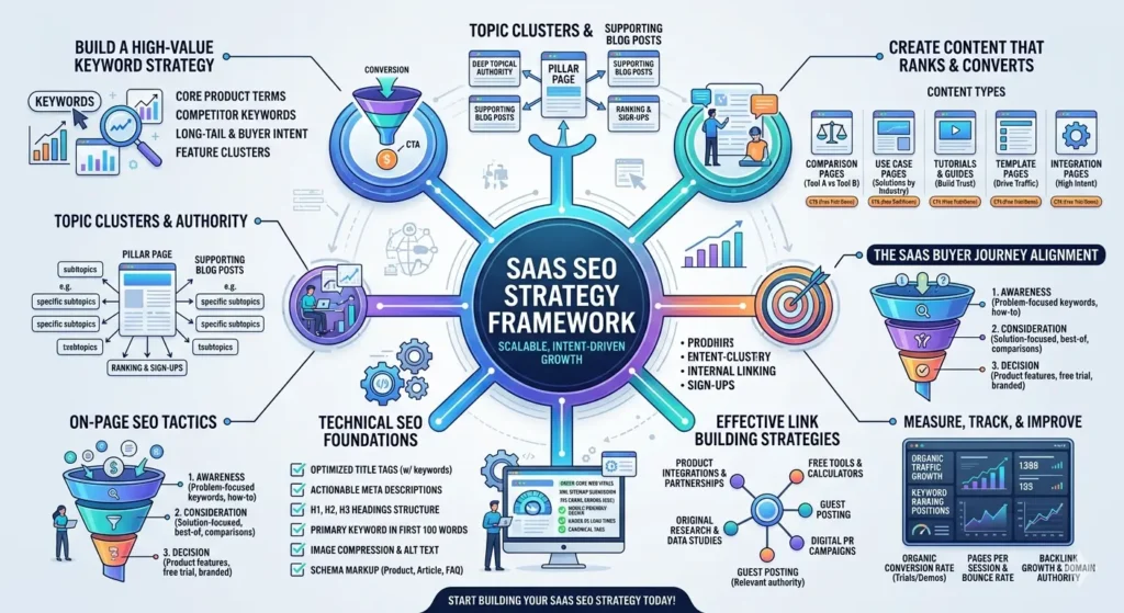 SaaS SEO Strategy Framework