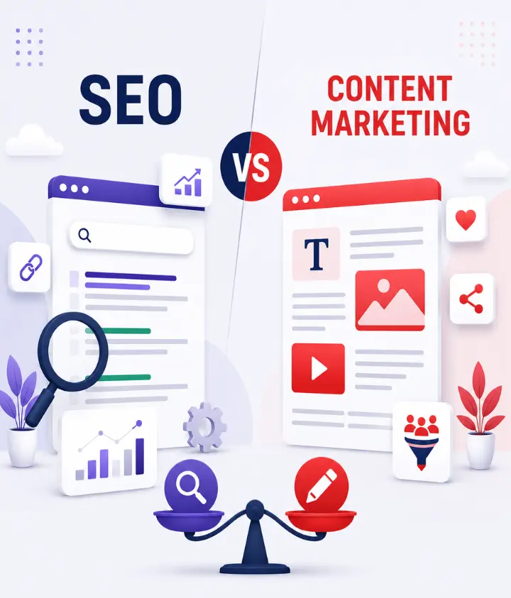 Content Marketing vs. SEO: What’s the Difference and Do You Need Both?