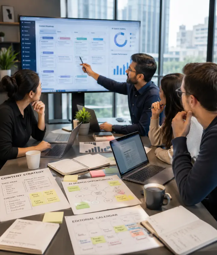 What Content Should a SaaS Company Publish to Rank in AI-Powered Search?