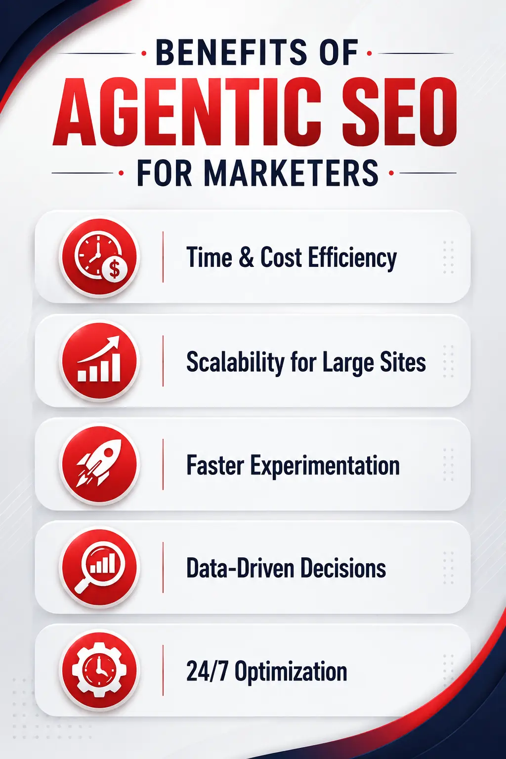 Key benefits of agentic SEO for marketers