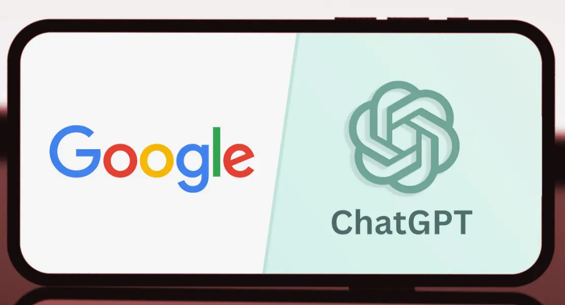 Google vs ChatGPT comparison