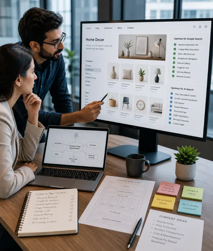 How to Optimize Category Pages for Both Google and AI Search