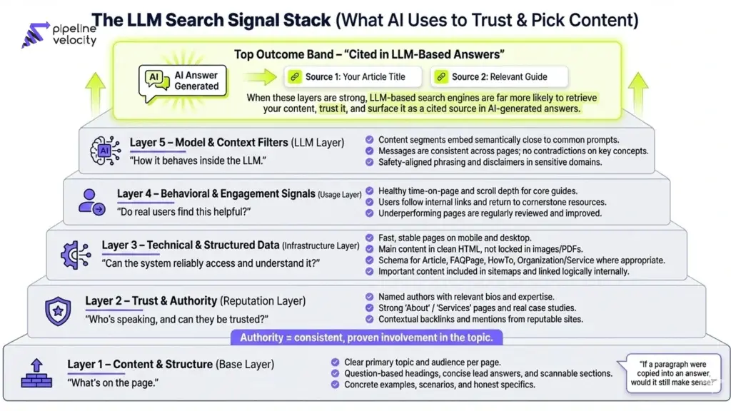 Key Signals AI Uses to recommend a Brand