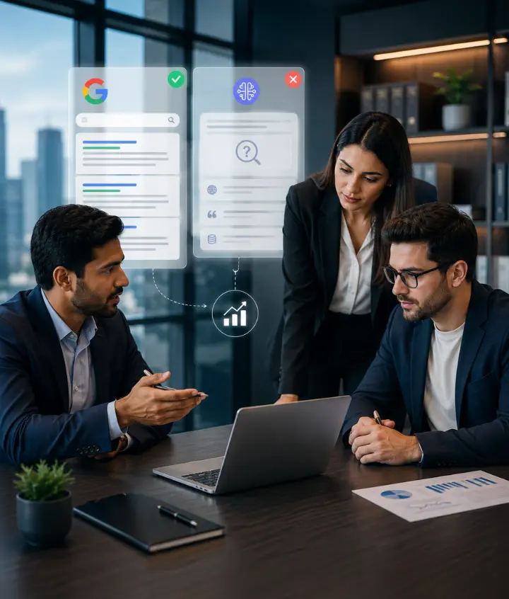 Why Your Business Shows Up in Google But Not in AI Assistant Answers